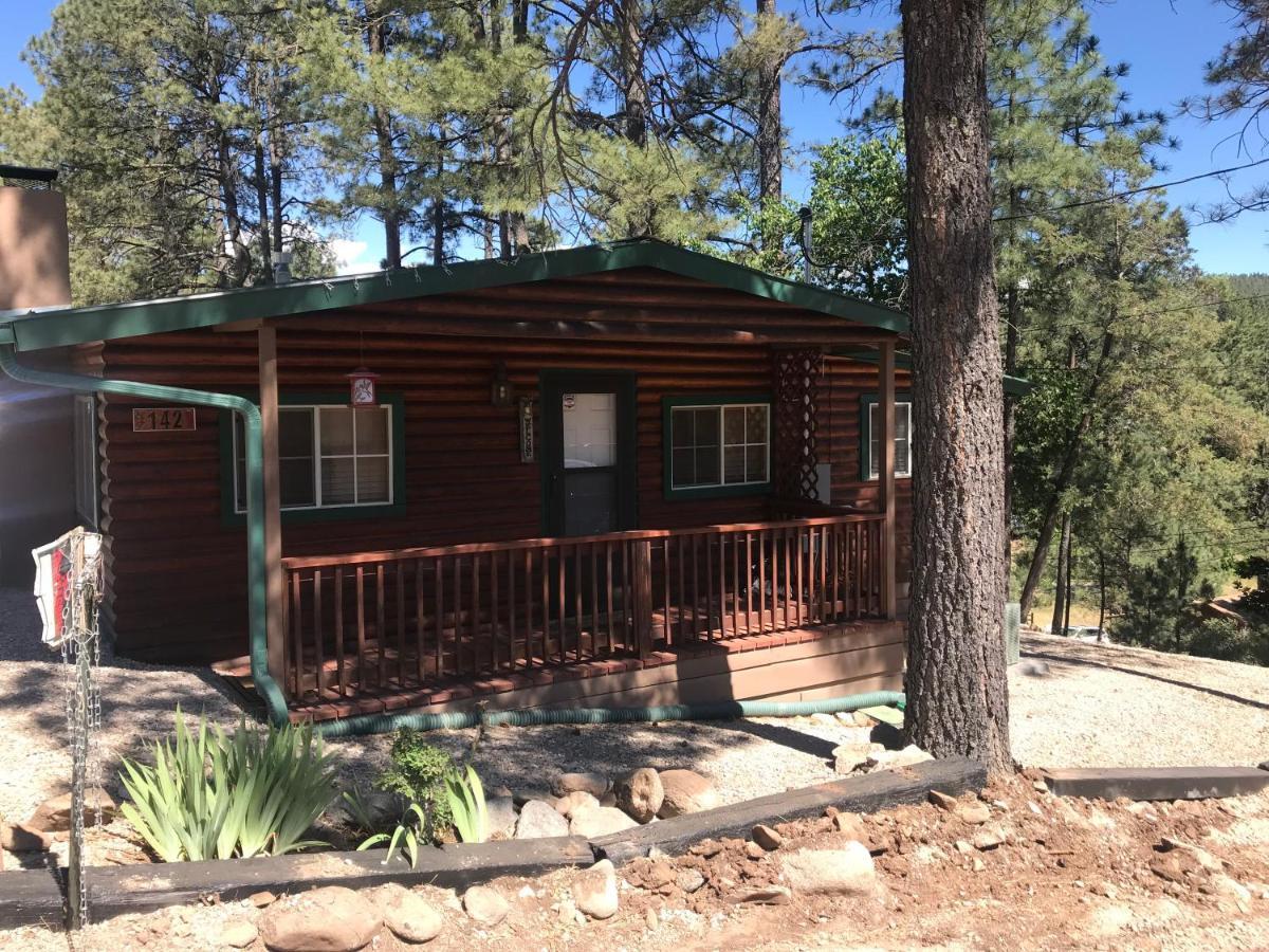 Gonzales Cozy Little Bear Cabin Ruidoso Exterior foto