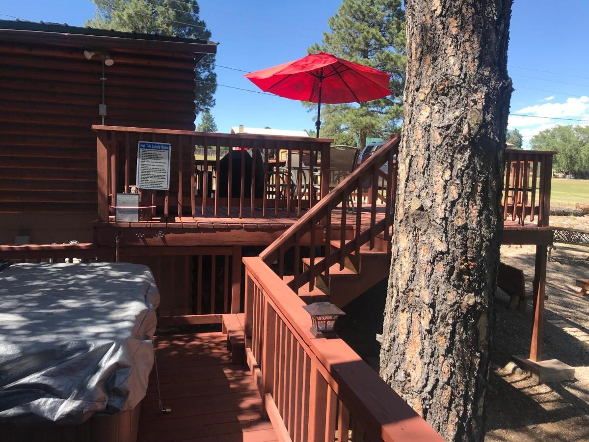 Gonzales Cozy Little Bear Cabin Ruidoso Exterior foto